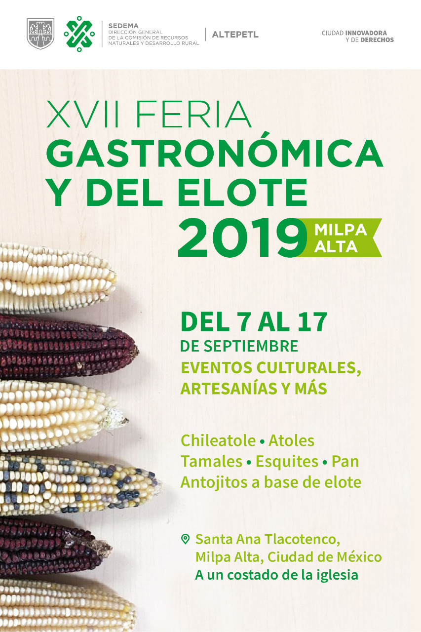 XVII Feria Gastronómica y del Elote 2019