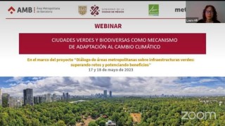 Buscan Gobiernos de la Ciudad de México, Barcelona y Valle de Aburrá avanzar en ciudades verdes y biodiversas para afrontar cambio climático