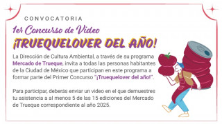 Sedema lanza convocatoria del primer concurso de video “¡Truequelover del año!”
