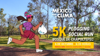 INVITA BOSQUE DE CHAPULTEPEC A PARTICIPAR EN CARRERA DE PLOGGING POR EL MEDIO AMBIENTE